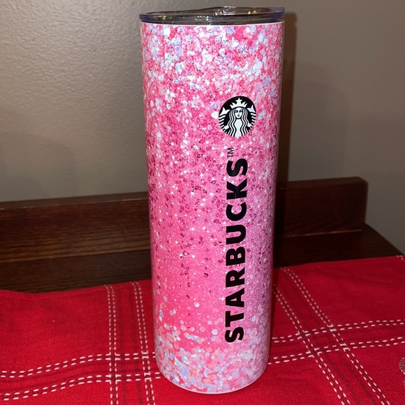 Starbucks Opal Geode Glitter 20oz Skinny Tumbler - Picture 5 of 7